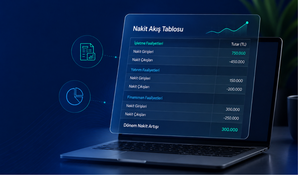 Nakit Akış Tablosu hazırlanışı, Örneği ve Excel Şablonu